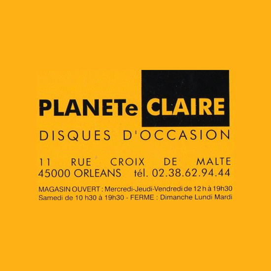 PLANETE CLAIRE – ORLEANS